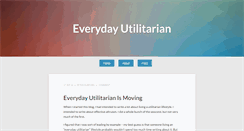 Desktop Screenshot of everydayutilitarian.com