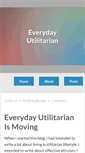 Mobile Screenshot of everydayutilitarian.com
